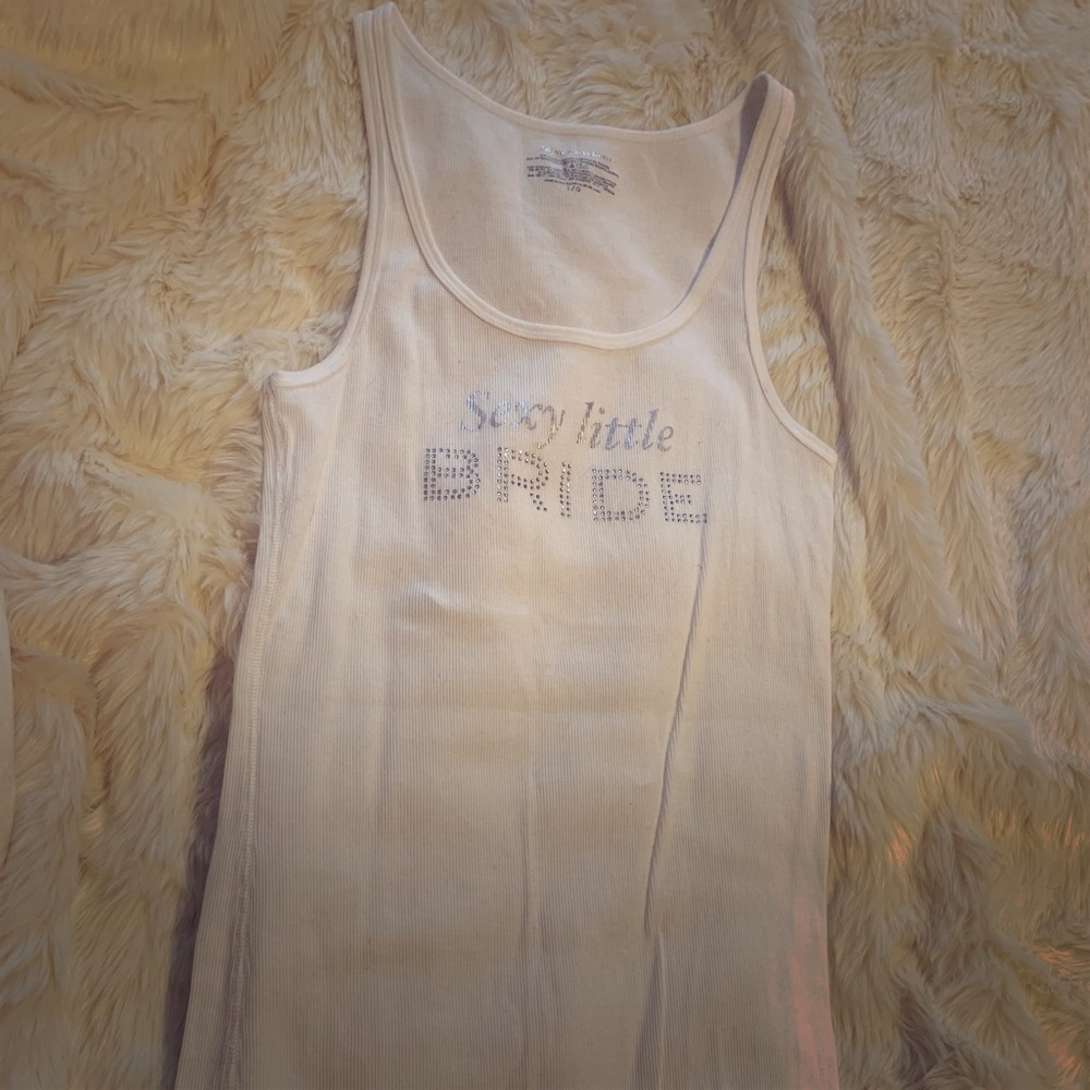 Sequin Bride Tank